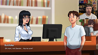 When You Sneak Into The Locker Rooms (Summertime Saga #6)