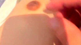Stimulating asian school girl with a vibrator before fucking her pov