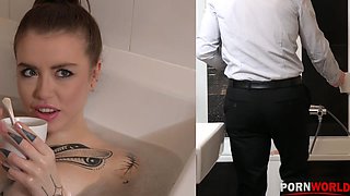 Horny Rich Bitch Eden Ivy DP’d by Her Stud Body Guards GP2294