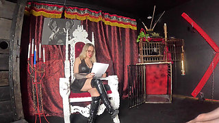 Jetzt Bist Du Mein Eigentum Fuer Immer! Sklavenvertrag Wird Aufgesetzt.