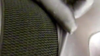 Grey Zentai special blowjob