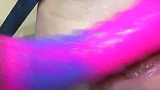 Far Spread Pussy Fucked by Machine 328 F