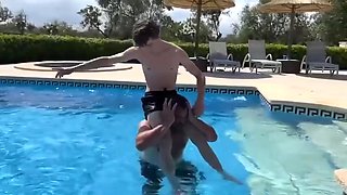 Twink Dom And Friend Are Worshipped By Their Sub On Holiday
