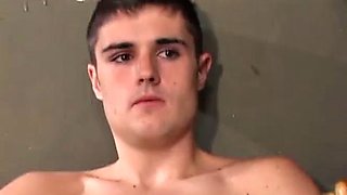 Hunter Phoenix Jerking Off