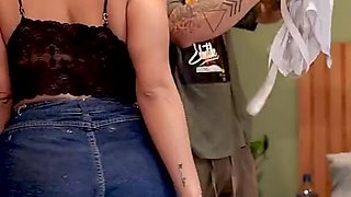 Latina MILF Fucks Her Stepbrother's Huge Cock Thinking It's Her Doll - Kylei Ellish