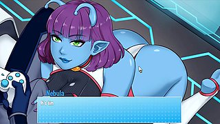 Hentai strip with anime vibes and swirling effects