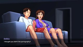 Busty Stepmom JOI & Masturbation - Summertime Saga Hentai 4K