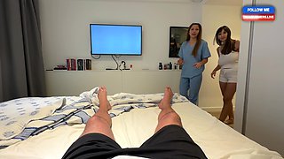 Spanish Nurse Seduced My Boyfriend and Me. I'm Shocked!