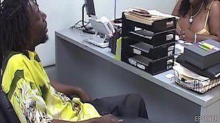 Black Huge Slut In Action