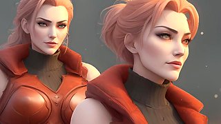Sexy Mountain Babes 3D Animation