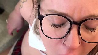 Innocent school girl gets throat demolished by Daddy.  She knows now that I'm her Daddy.  She thanks me for destroying her!