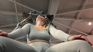 Masturbate in the Gym so Hard