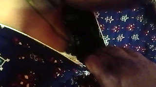 Beautiful Tamil aunty in nightie dress