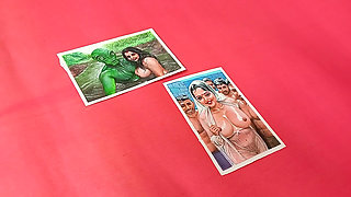 Erotic Art Or Drawing Compilation Of Sexy Desi Indian Big boobed women having sex with husband & Brother In law