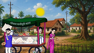 Panipuri guy Poonam   First honeymoon after marriage
