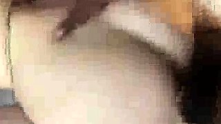 Filthy white wife loving her four black cocks mm