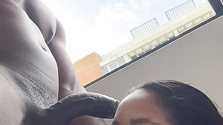 I like to drain his huge cock -amateur couple- nysdel