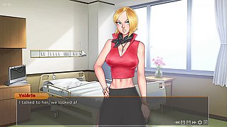 Glasses-wearing schoolgirl gets down in a wild hentai scene with Misskitty2k