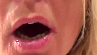 Sexy MILF with big boobs gets her pussy banged hard