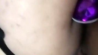 Wife Taunts Her Husband With Anal Plug and Slut Clothes