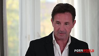 Horny Heiress Veronica Leal Tempts Daddys Staff Into DP Fuck Fest GP3208