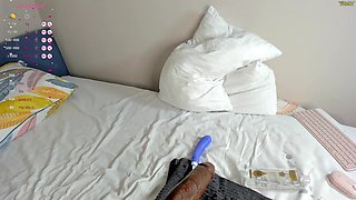 Amoral coquette thrilling anal solo movie