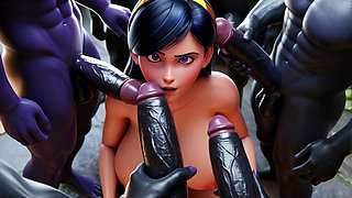 Horny Teen Stepsis Has Best Natural Big Tits and Gets Gang Banged