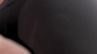 Gym Babe Oil Body Masturbation with Huge Cock Male Doll - JOI
