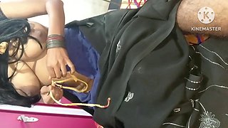 Indian Hot Desi Bhabhi Kissing and Licking and Sucking and Riding and Fucking with Boyfriend
