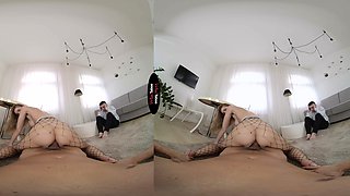 Brunette amateur babe anal POV