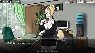 Kunoichi Trainer - Naruto Trainer [v0.22.1] Part 121 Secretary Pussy Tease by Loveskysan69