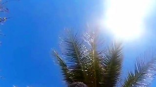 Busty Czech amateur fucks outdoor in public
