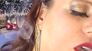 Celebrating Xmas with a Cigar