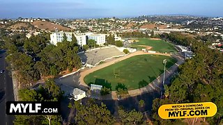 Lauren Phillips & Her Athletic Coach James Bang Win Prizes with Their Thick Tits and Spit-On- insurgence