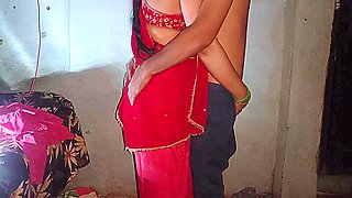 Brother In Law In Red Saree Fucked His Sister In Law