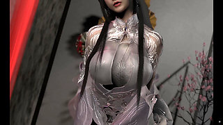 3D Big Boobs Cosplay Super Model Naked Her Perfect Ass Got Fucked so Hard