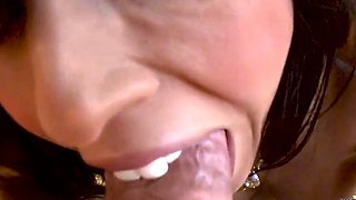 Amateur busty POV anal MILF gets fucked