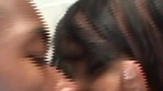 BBC Fucks Her Hard and Unloads a Cumshot Over Her Cute Black Face