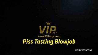 Piss Tasting Blowjob with Lady Dee by VIPissy - PissVids