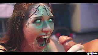 Rough Octavia and Anna's bondage clip