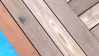 Poolboy Fucks His Hot Mistress in the Garden - Projectfundiary