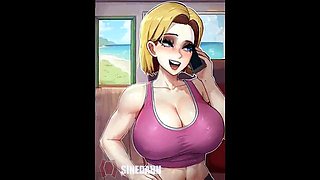 Hentai chick enjoys anal sex at the gym