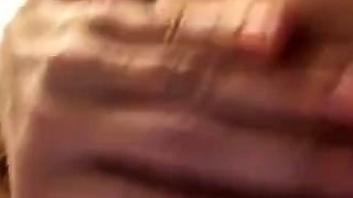 POV style close up with college blowjob