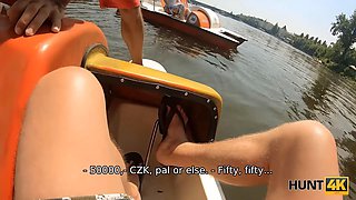 Hunt4k. pickup artist penetrates beautiful Sofia Lee making boyfriend linger bored