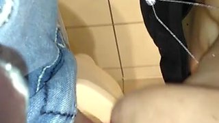 Sexy latina pregnant lady teases my cock with her hands and then gives me a nice blowjob