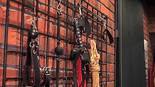 My hot wife gets fucked hard in a BDSM hotel