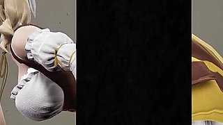 3D Hentai Animation Featuring Sexy Tomoe Mami Mouth Fuck at Gloryhole Cock Licking with Tongue POV and Handjob Cumshot