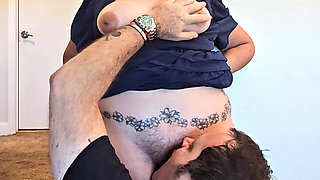 Elegant Hairy Wife Exposed - Classy Lady Turns Wild with Anal Rimming & Pussy Play