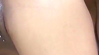 Latino babe screwed in her ass hole by a big black cock