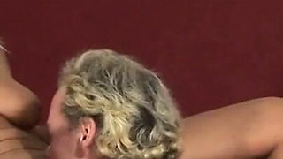 Blonde couple pussy fucking cock sucking pussy fucking in 69 position...cum in mouth